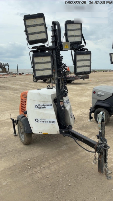 2024 Generac MLT2 Diesel, Flex Switch 120V Input, Powerzone Controller, 
(4) 320W LED Lights, 4kW Generator, 39.9 Gal Fuel Tank, 2" Ball, T3