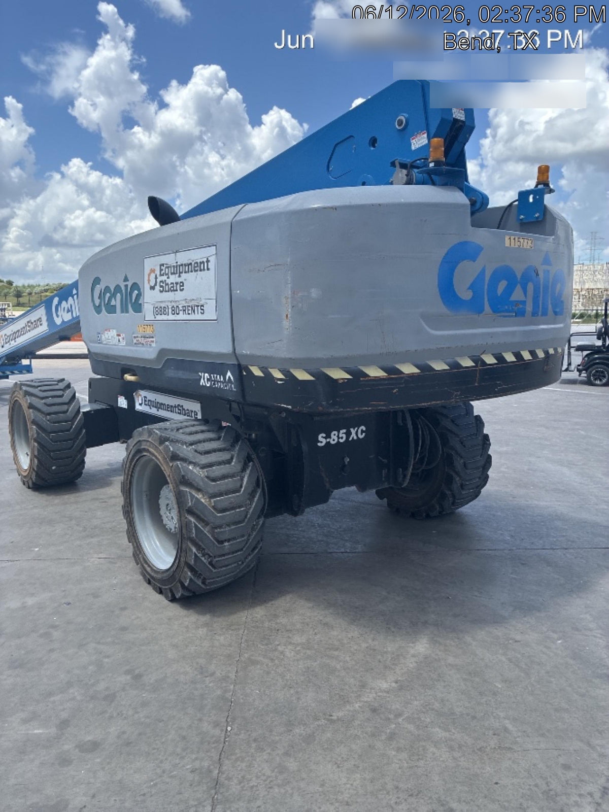 2020 GENIE S-85 XC