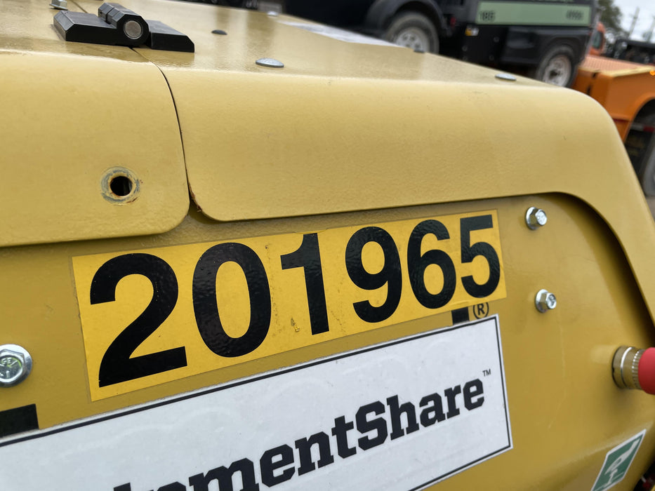 2022 Allmand NLV3GR (4) LED Light Fixture 350W, 23' Vertical Mast, 3kW Prime, Towable, Deep Sea L401, Leveling Jacks, Yanmar T4F 5.8hp