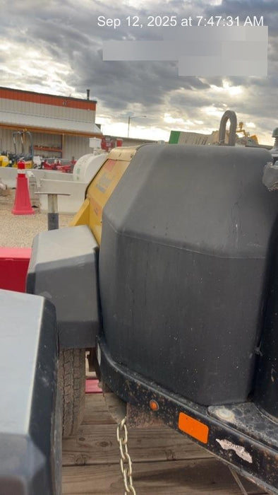 2022 Allmand NLV3GR (4) LED Light Fixture 350W, 23' Vertical Mast, 3kW Prime, Towable, ES Decals, T3