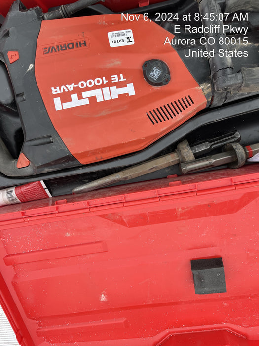 2021 HILTI TE 1000-AVR