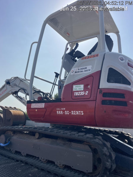 2025 TAKEUCHI TB235-2R