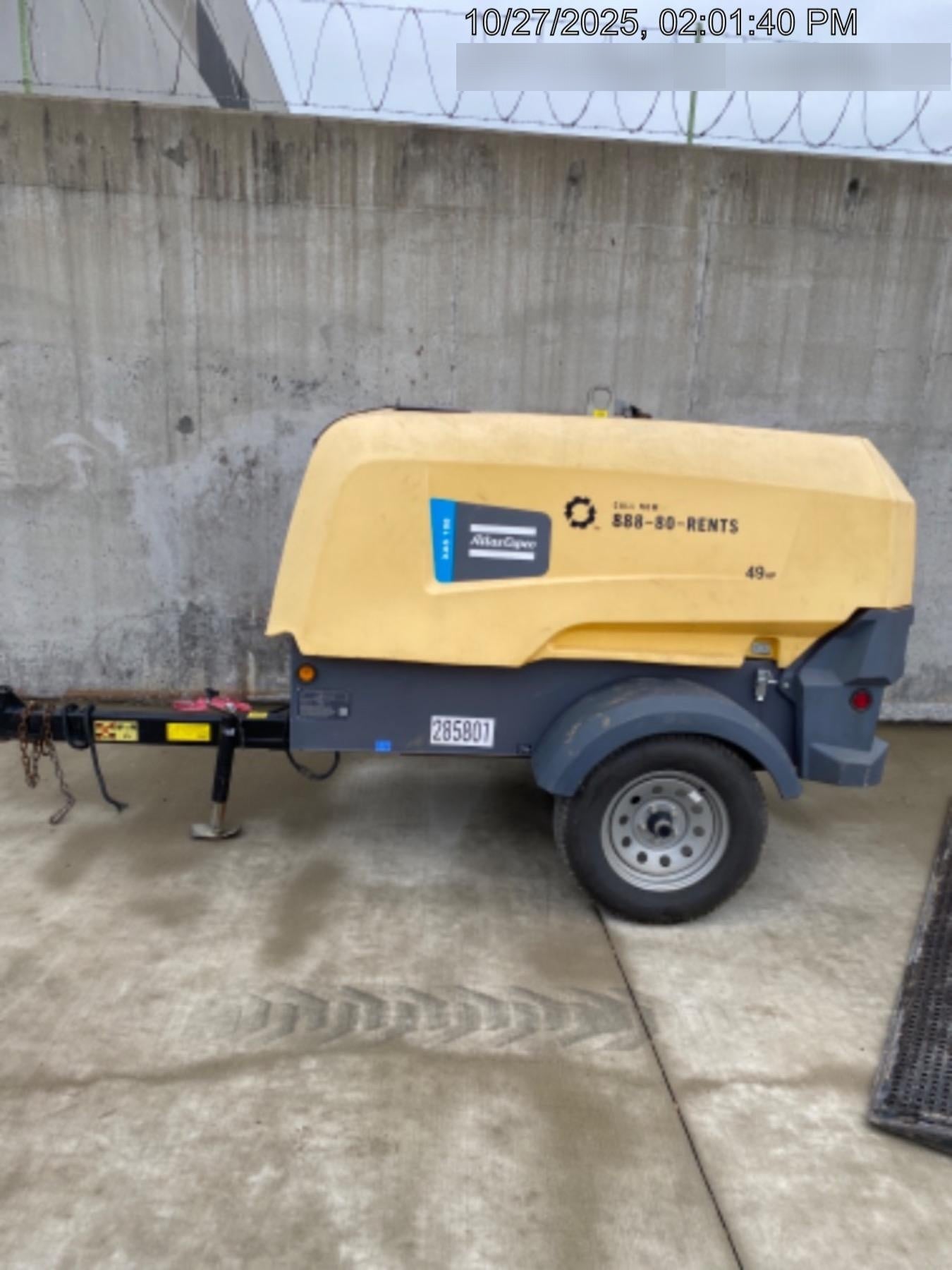 2022 ATLAS COPCO XAS188 CWK