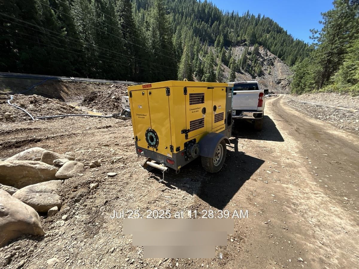 2021 ATLAS COPCO PAS 100 HF CS Enclosed