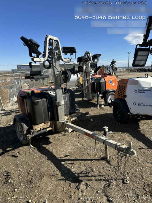 2024 Wanco WLTT-4MM4K Diesel, Deep Sea Controller, Shore Power Plug, Auto Start, (4) 350W LED Floodlights, 4kW Generator, 60 Gal Fuel Tank, 2" Ball, T3