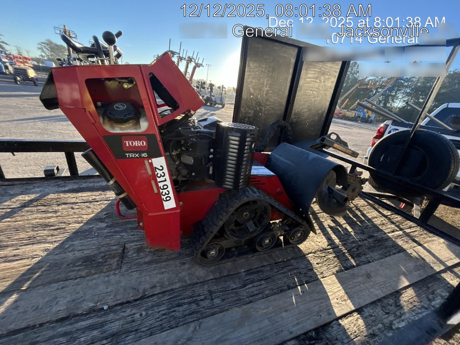 2022 TORO TRX-16