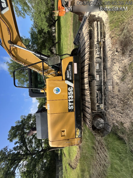 Sany SY135C SY135 Tier 4 - Cab, Hydraulic QC,  Buckets: 36" , Hydraulic Hammer 1,500 lb impact class