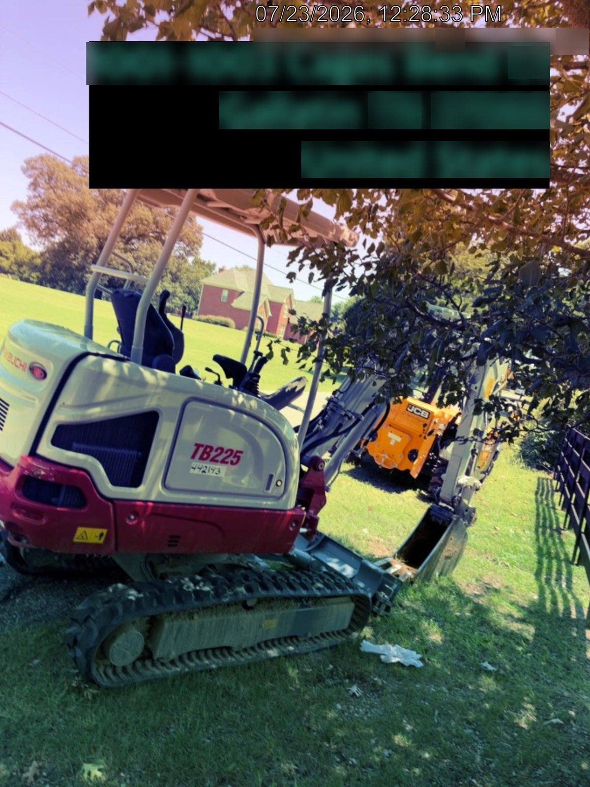 2023 TAKEUCHI TB225R