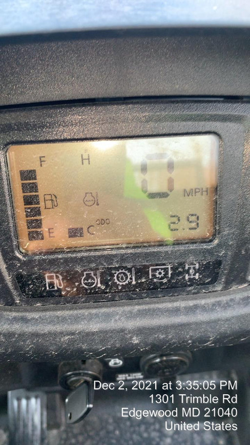 2021 Kubota RTV-X1140W-H Plastic Canopy, Windshield Acrylic Clear, LED Strobe Light, Wire Harness Kit, Back up Alarm