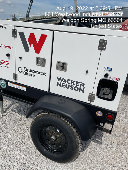 2022 WACKER NEUSON G25