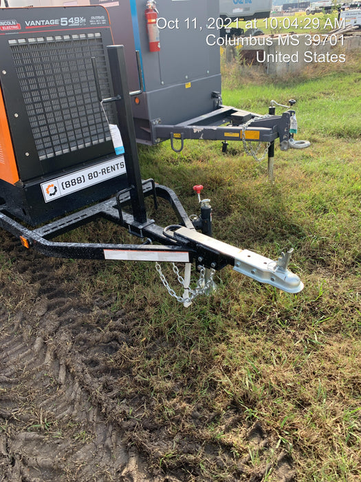 2021 Lincoln Electric Vantage 549X Ready Pak 3, ORANGE (includes trailer, cable rack, fender light kit)