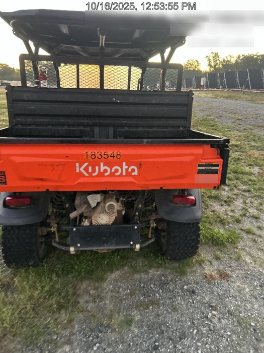 Kubota RTV-X1140W-H Plastic Canopy, Windshield Acrylic Clear, LED Strobe Light, Wire Harness Kit, Back up Alarm