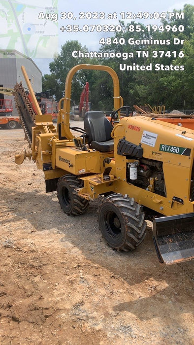 2023 VERMEER RTX450