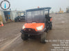 2021 Kubota RTV-X1140W-H Plastic Canopy, Windshield Acrylic Clear, LED Strobe Light, Wire Harness Kit, Back up Alarm