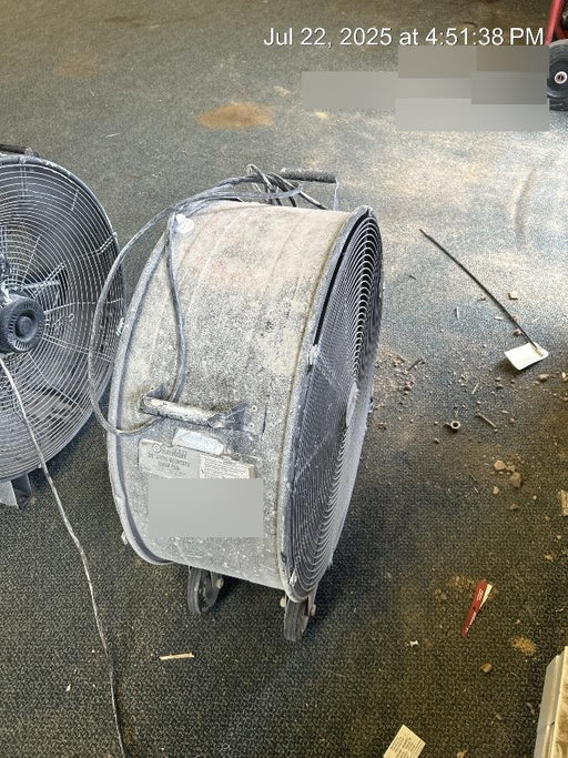 2019 CENTRAL MACHINERY 24" SHOP FAN