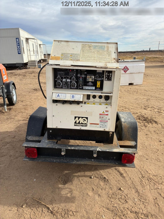 2020 Multiquip DLW400ESA4 400 amp Welder, 14kW, 120/240V, T4F Kubota, Trailer