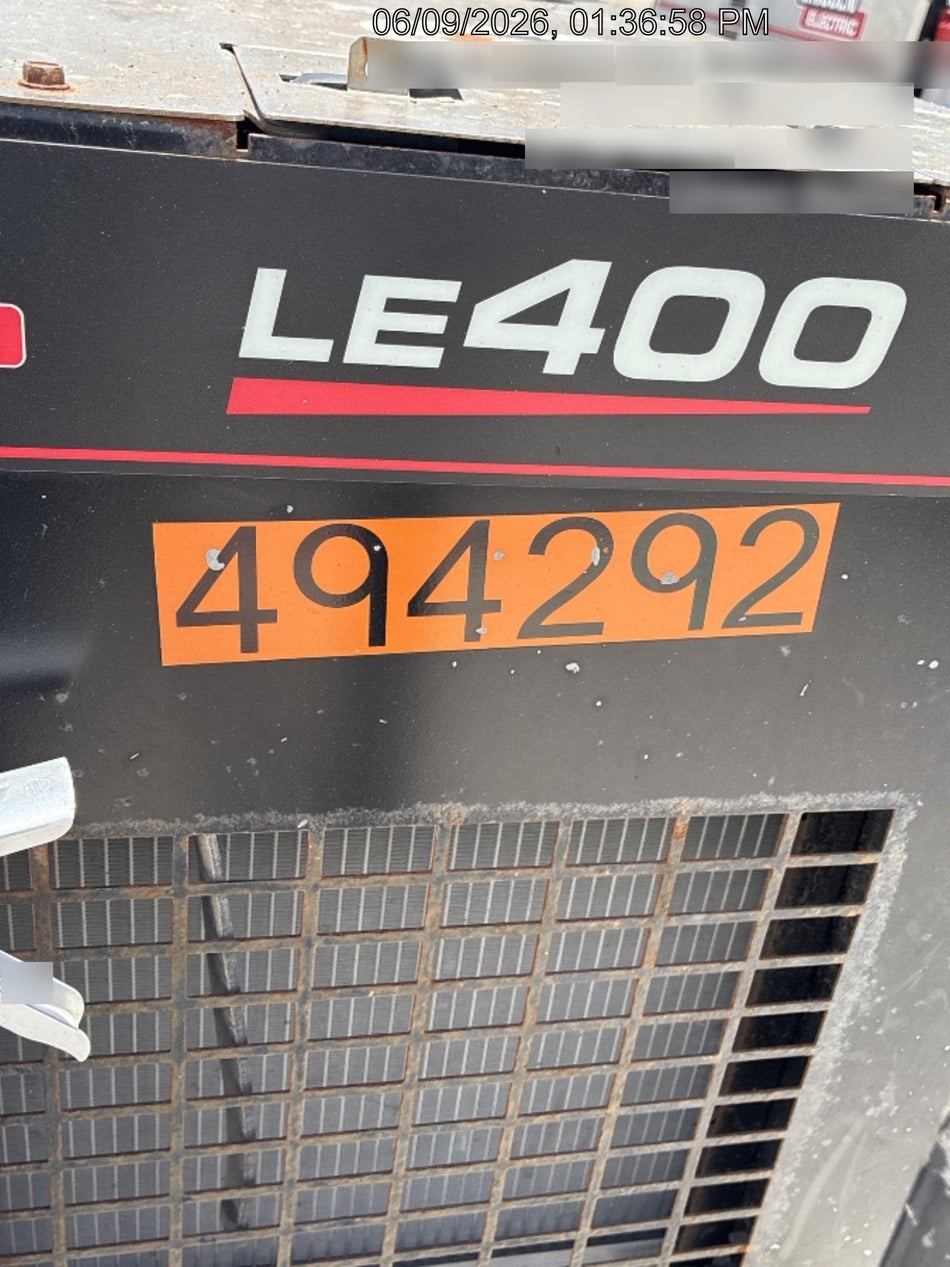 2025 Lincoln Electric LE400 Diesel, Kubota V1505, 22 HP, Trlr, Cable Rack, Light Kit, ES Decals, T3