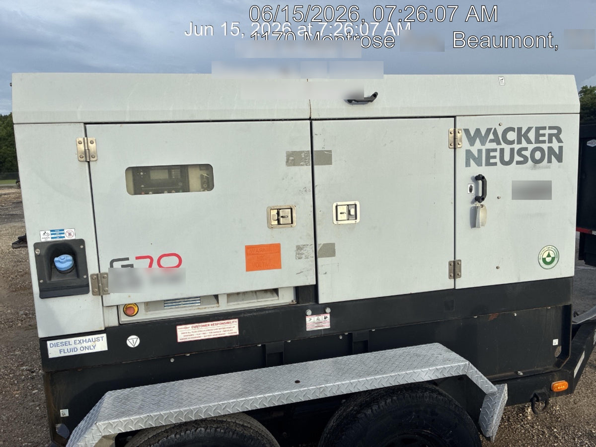 2018 WACKER NEUSON G70