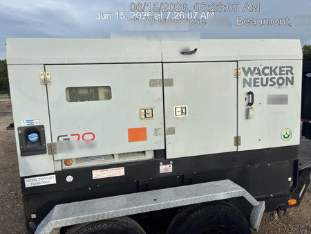 2018 WACKER NEUSON G70