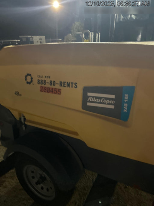 2022 ATLAS COPCO XAS188 CWK