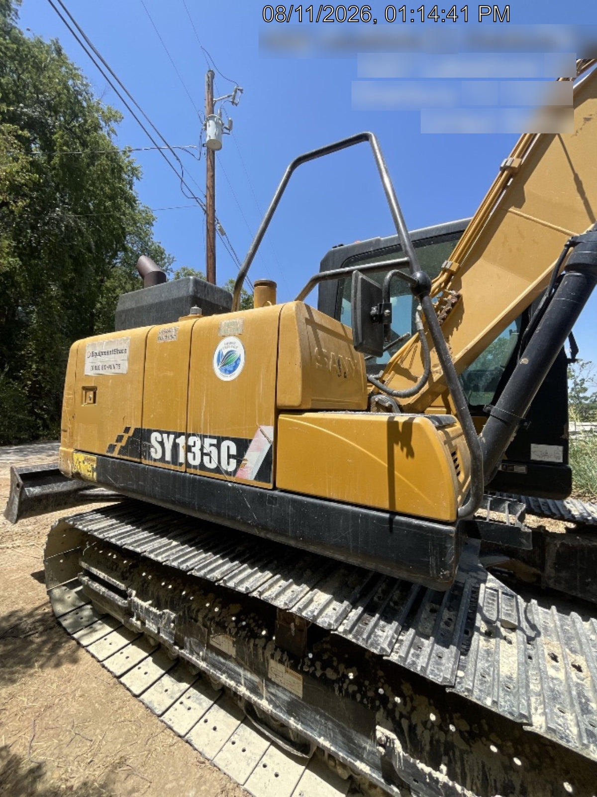 2019 SANY SY135C