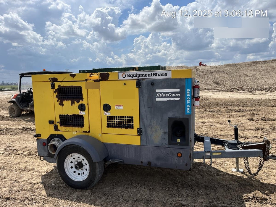 2020 ATLAS COPCO PAS 150 HF CS Enclosed