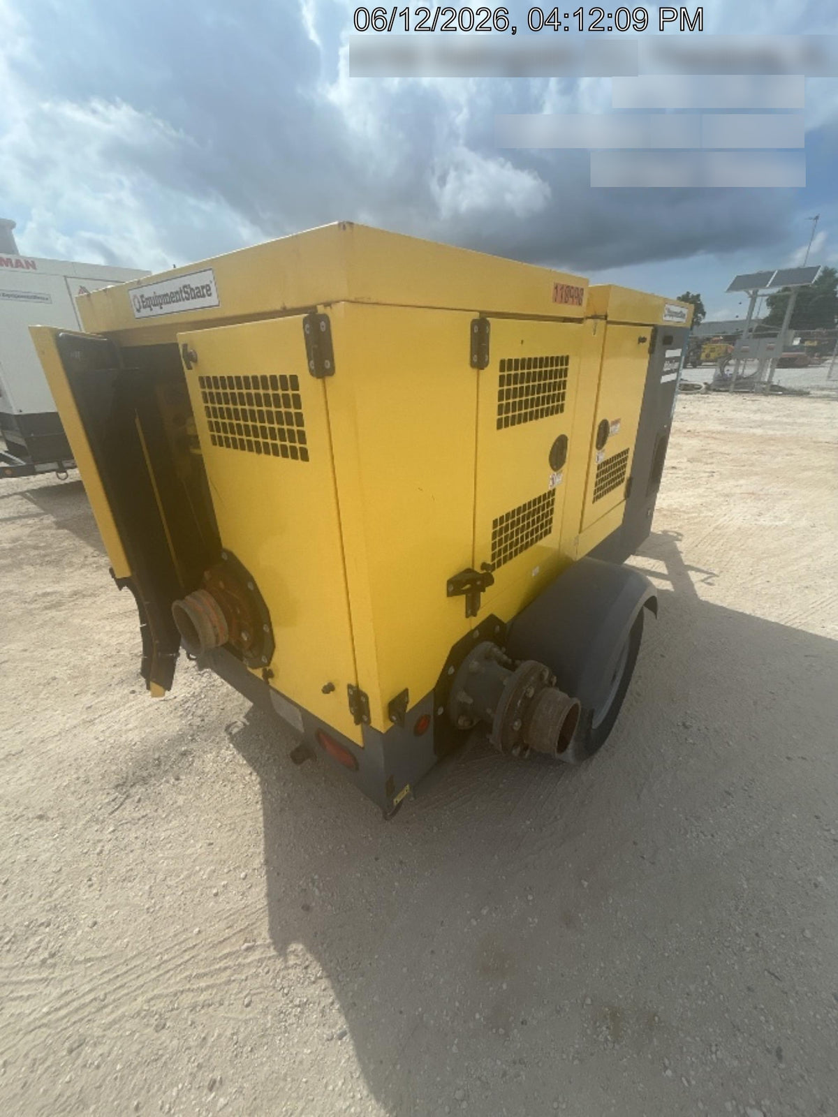 2020 ATLAS COPCO PAS 150 HF CS Enclosed