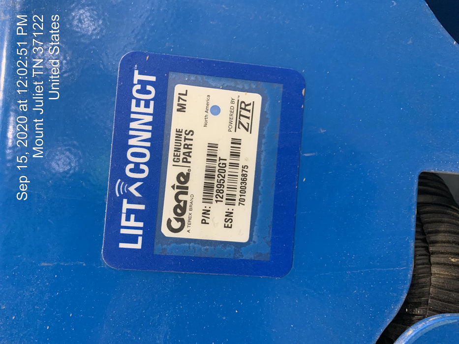 2020 Genie GS-1930 Solid Non Marking Tires, Beacon, Folding rails with half height swing gate