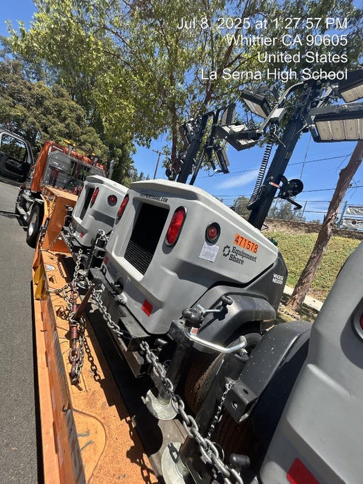 2024 Wacker Neuson LTT4 Diesel, Kohler KDW702, Deep Sea Controller, Auto Start, LED 320W, Bypass Outlet, T3