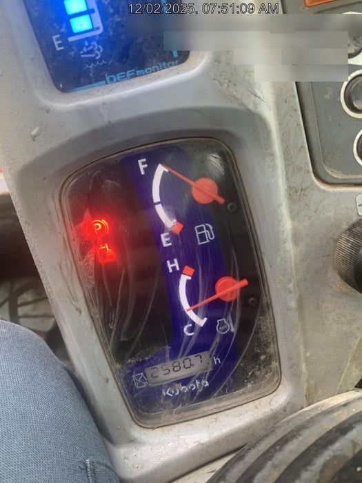 2020 Kubota SVL95-2SHC Cab, Rubber Tracks, Hydraulic Quick Coupler