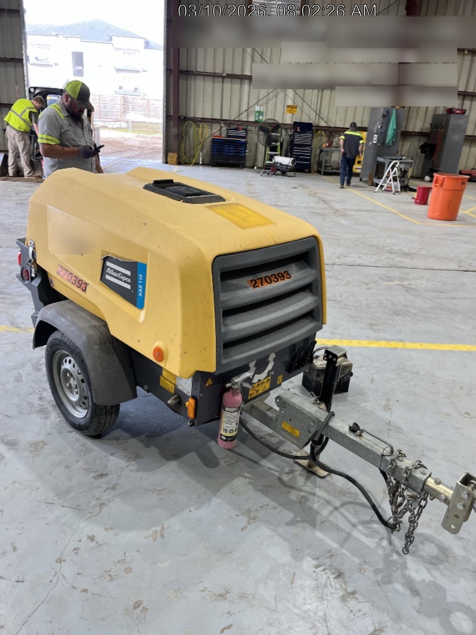 2022 ATLAS COPCO XAS 110