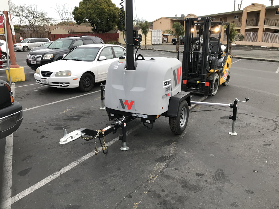 2019 Wacker Neuson LTV6L-MH Wacker Neuson LTV6L Mobile Light Tower w/Fuel Level Sensor Installed