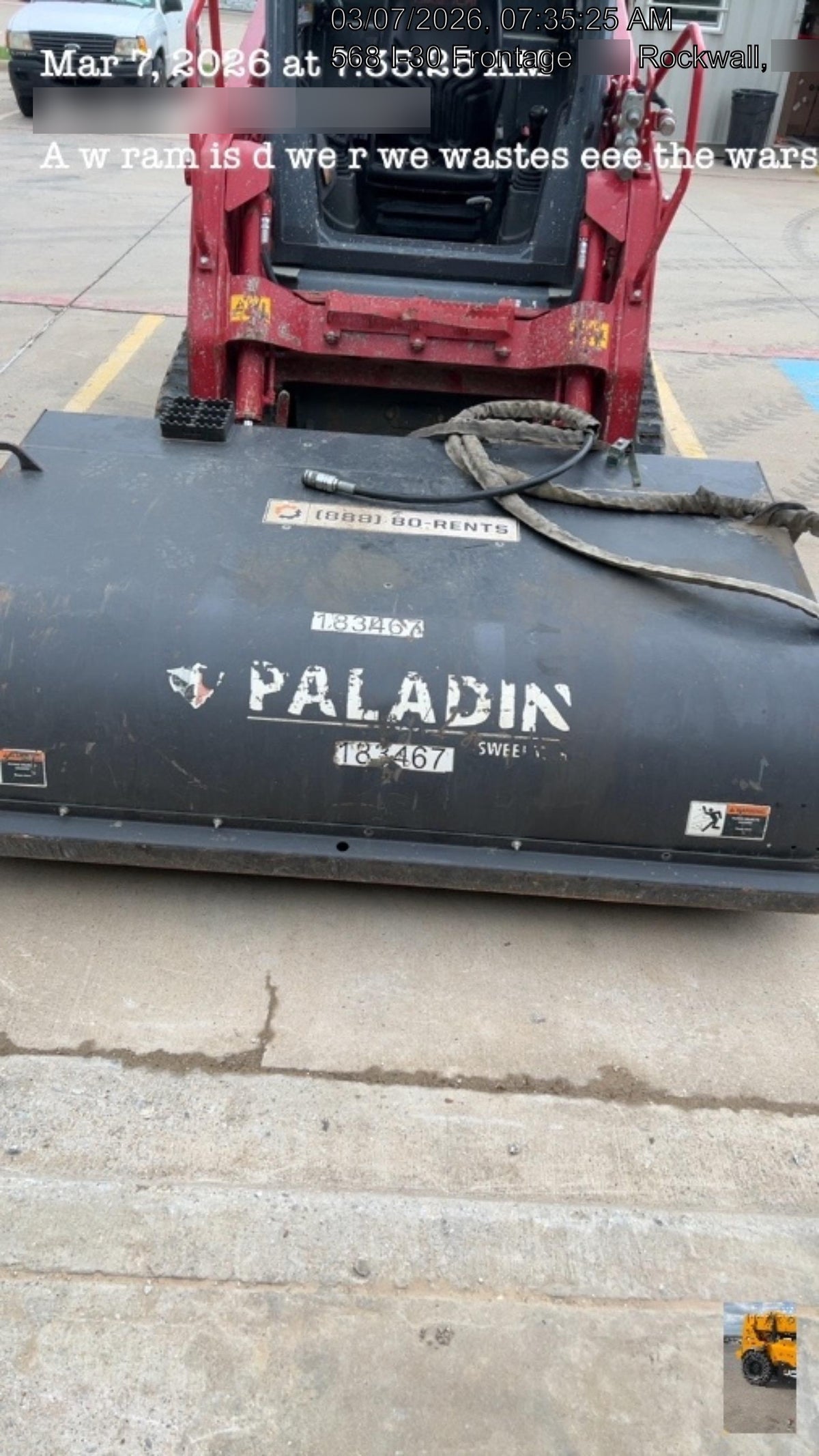 2021 PALADIN Sweepster SB72