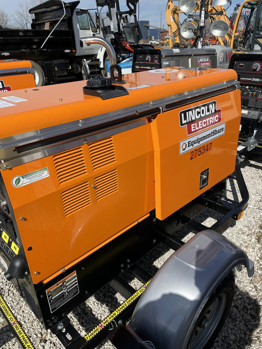 2022 Lincoln Electric LE400 Kubota V1505, Trlr, Cable Rack, Light Kit, ES Decals, T3