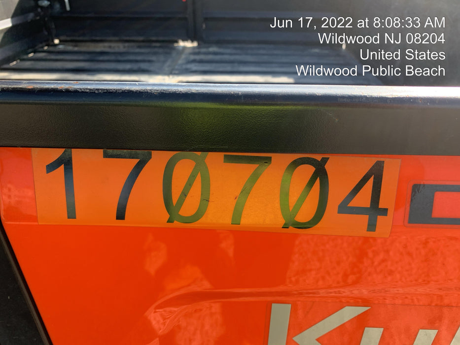 2021 Kubota RTV-X1140W-H Plastic Canopy, Windshield Acrylic Clear, LED Strobe Light, Wire Harness Kit, Back up Alarm