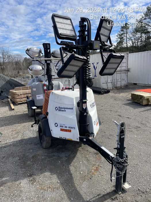 2023 Generac MLT2 Diesel, Flex Switch 120V Input, Powerzone Controller, (4) 320W LED Lights, 4kW Generator, 39.9 Gal Fuel Tank, 2" Ball, T3