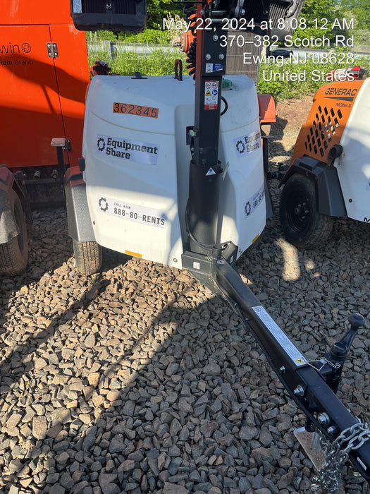 2023 Generac MLT2 Diesel, Flex Switch 120V Input, Powerzone Controller, 
(4) 320W LED Lights, 4kW Generator, 39.9 Gal Fuel Tank, 2" Ball, T3