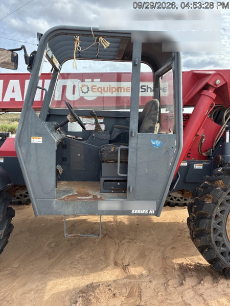 2018 Manitou 12042 Manitou MTA 12042 w/Open ROPS, Work Lights/Strobe, Aux Hyd, Solid Tires, Lift Hook, 66" Carriage, 72" Forks, Outriggers