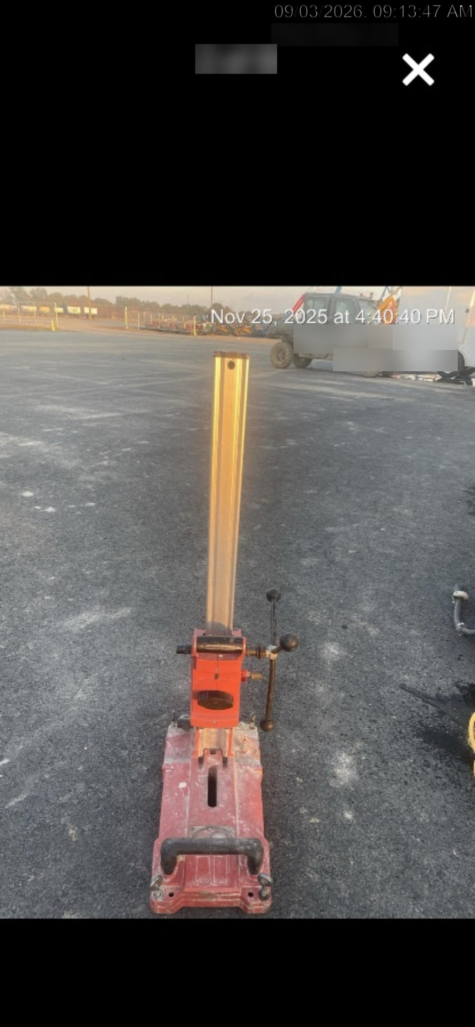 2019 HILTI DD 150-U