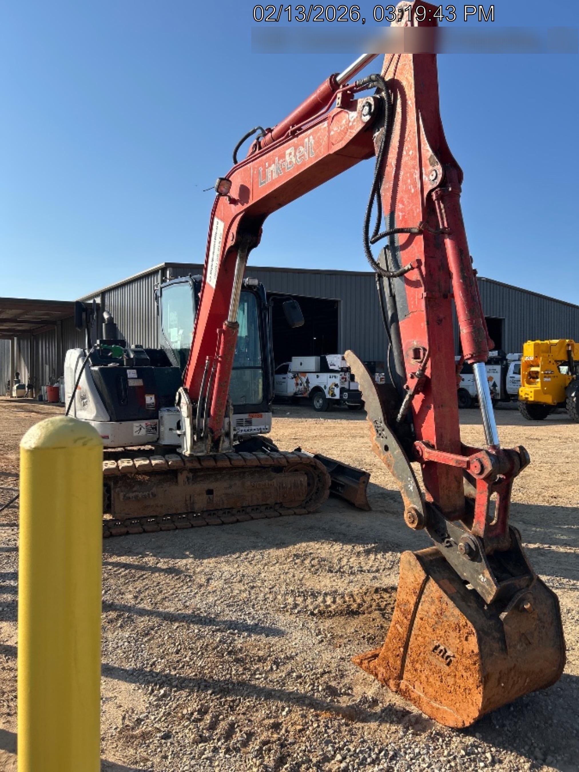 2020 Link-Belt 80X3EX EXC, 7'2" ARM, 17.7" RT, MFH(PJ)