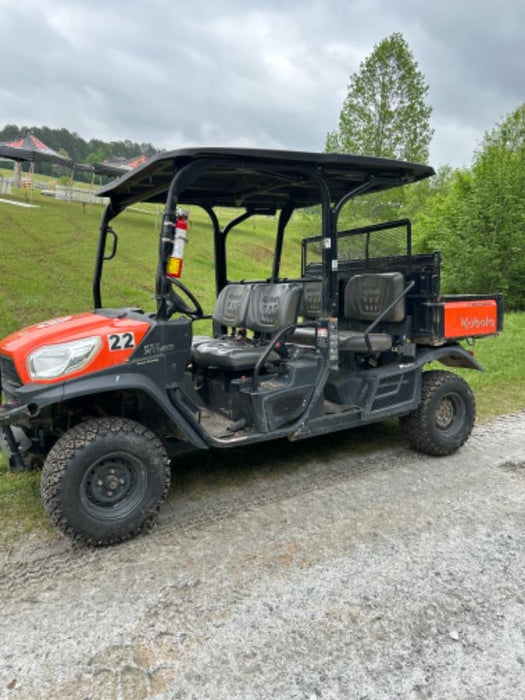 2022 Kubota RTV-X1140W-H Plastic Canopy, Windshield Acrylic Clear, LED Strobe Light, Wire Harness Kit, Back up Alarm
