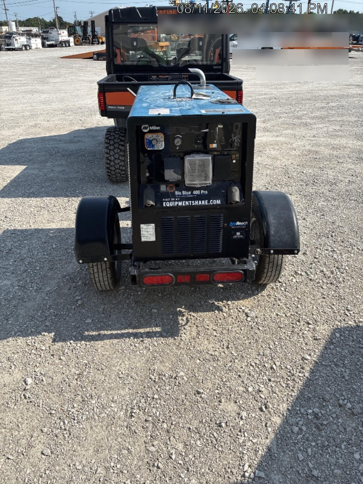 2025 MILLER ELECTRIC BIG BLUE 400