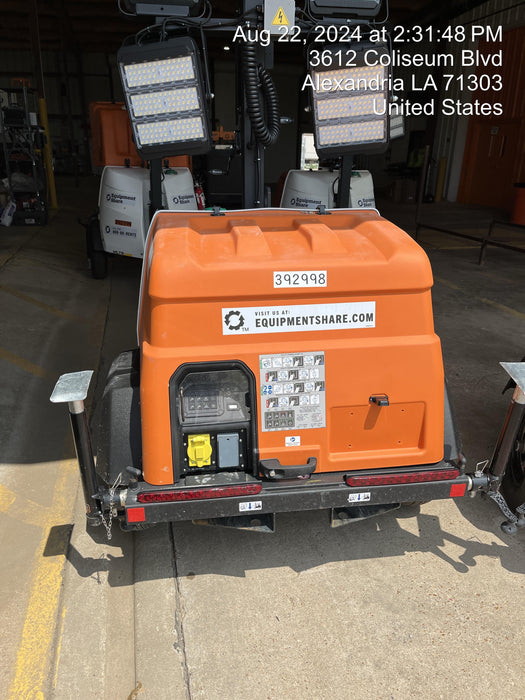 2024 Generac MLT2 Diesel, Flex Switch 120V Input, Powerzone Controller, 
(4) 320W LED Lights, 4kW Generator, 39.9 Gal Fuel Tank, 2" Ball, T3