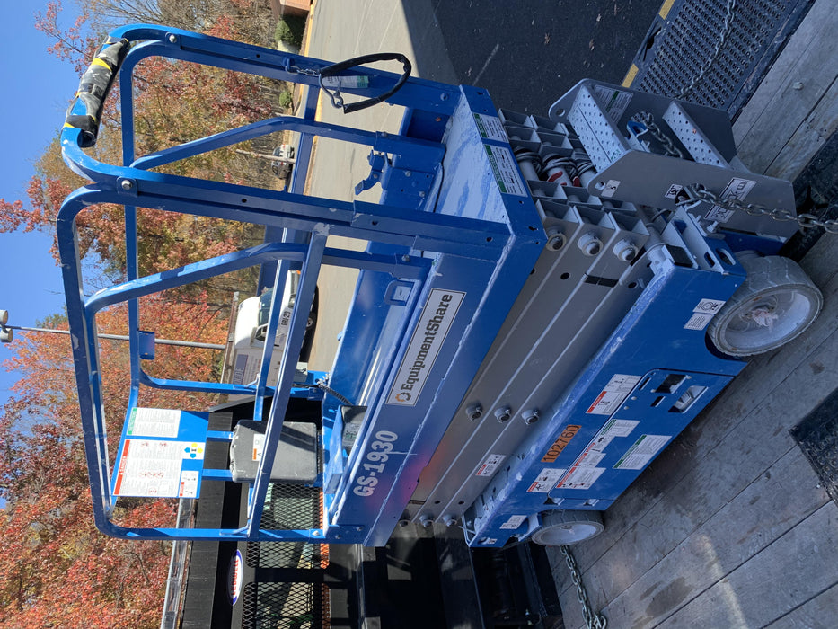 2020 Genie GS-1930 Fixed rails with chain entry gate - Pre A92.20