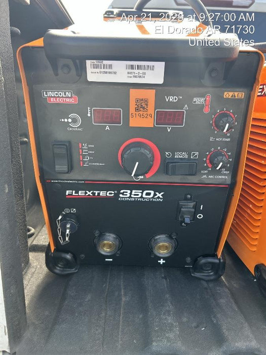 2025 LINCOLN ELECTRIC FLEXTEC 350X