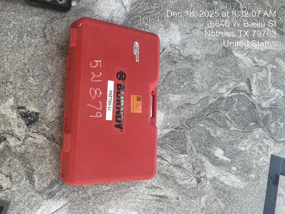 2025 BURNDY PAT750LI