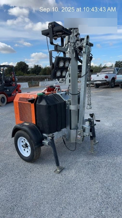 2024 Wanco WLTT-4MM4K Diesel, Deep Sea Controller, Shore Power Plug, Auto Start, (4) 350W LED Floodlights, 4kW Generator, 60 Gal Fuel Tank, 2" Ball, T3