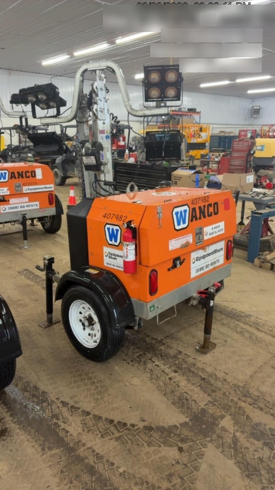 2024 Wanco WLTT-4MM4K Diesel, Deep Sea Controller, Shore Power Plug, Auto Start, (4) 350W LED Floodlights, 4kW Generator, 60 Gal Fuel Tank, 2" Ball, T3