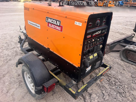 2022 Lincoln Electric LE400 Kubota V1505, Trlr, Cable Rack, Light Kit, ES Decals, T3