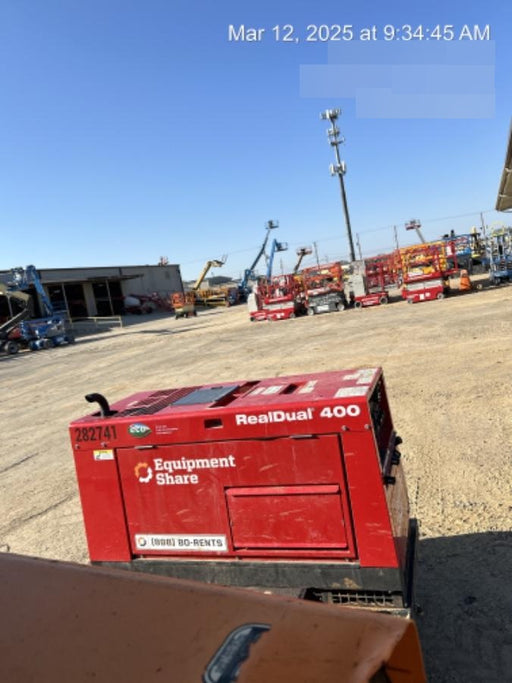 2022 Shindaiwa DGW400MDL Kubota D902 Engine, 23 HP, Dual Op Welder, Wire, Arc, Droop Stick, Tig, and CC Stick Functionality, Simulphase, 3 Phase and 1 Phase Gen Output, Single Axle NB Trlr, Slr Trckl Chrg 12V 12W, Fire Ext